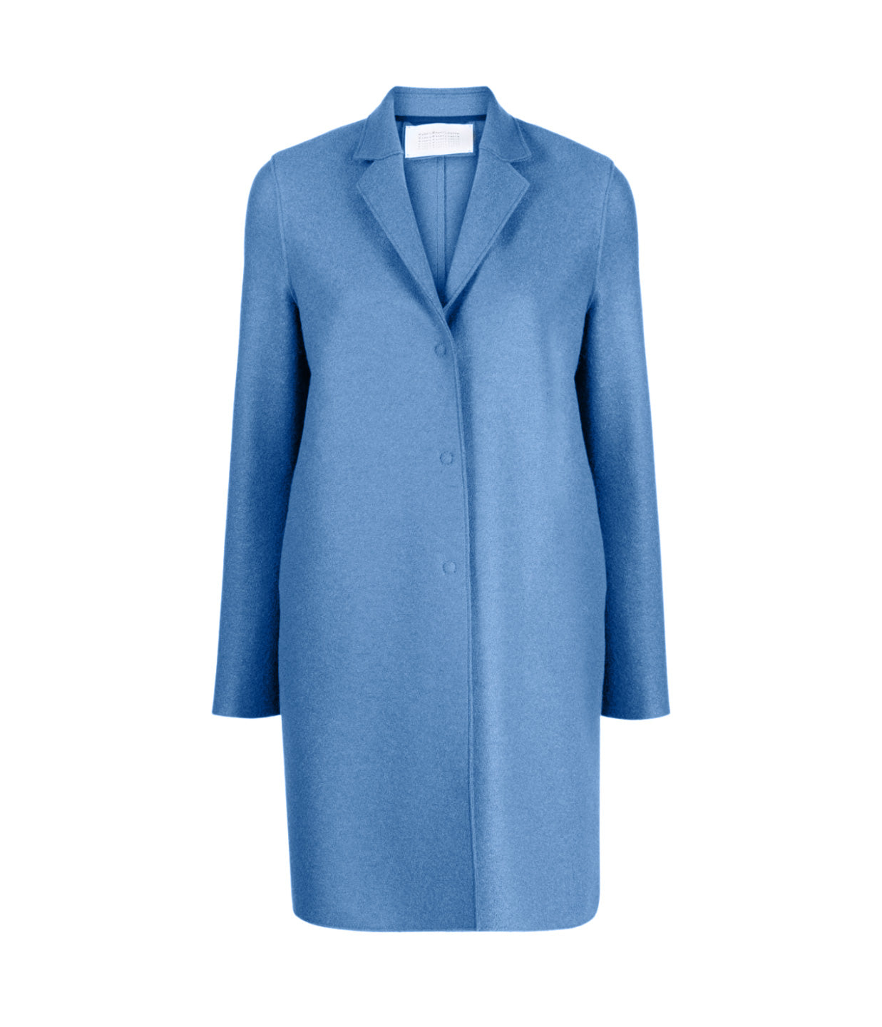 Cocoon Coat in Denim Blue – Mode Sportif