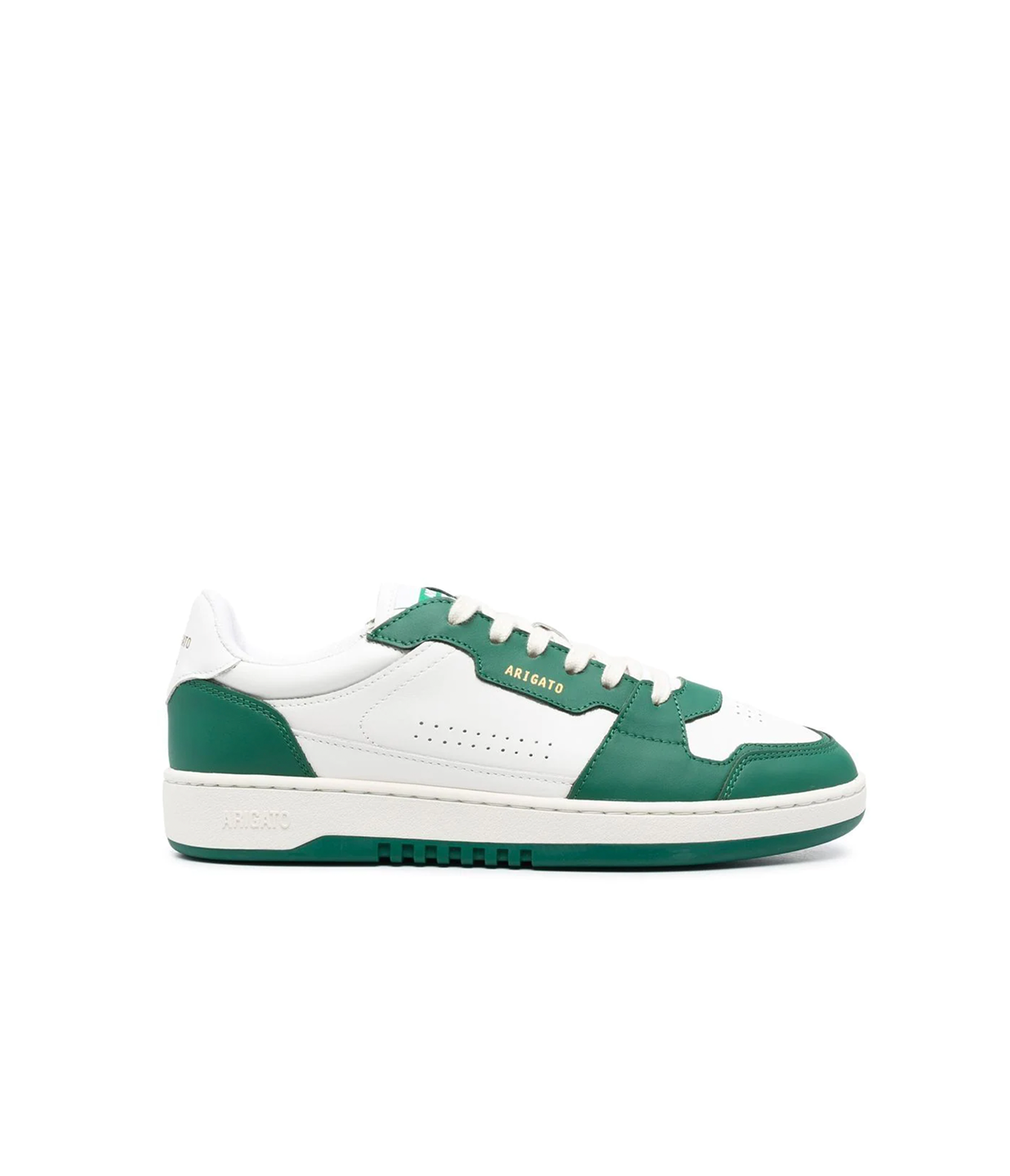Green 2025 white sneakers