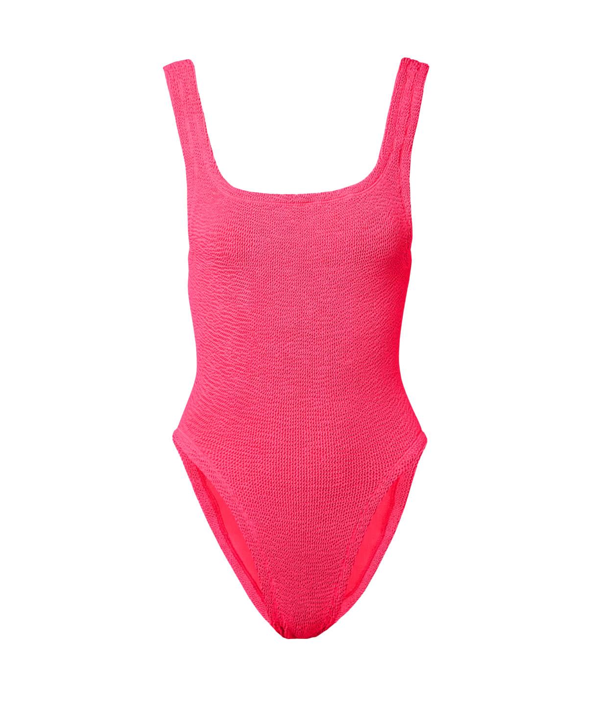 Square Neck Swimsuit in Hot Pink Mode Sportif