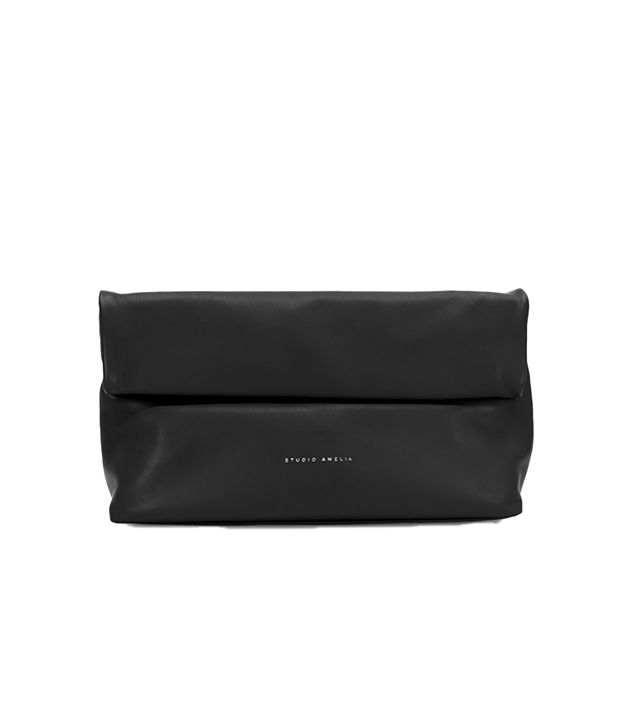 Pillow Clutch in Black Mode Sportif