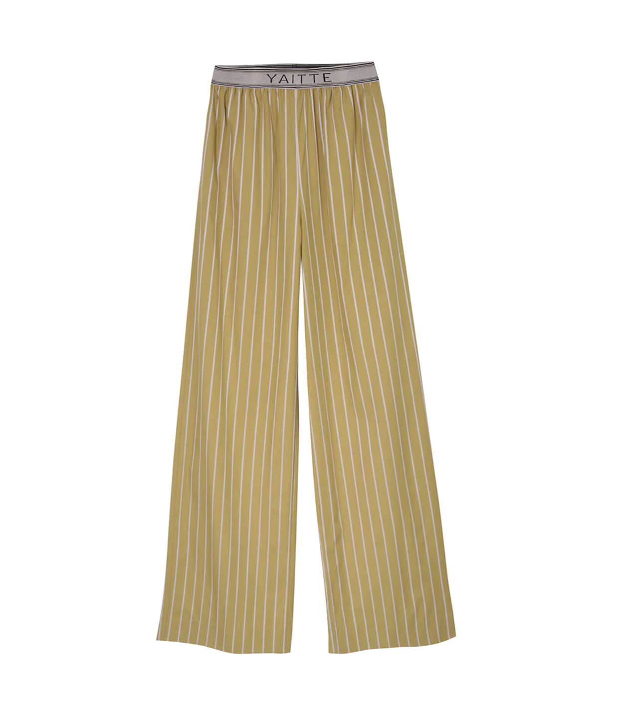 Yellow hot sale striped trousers