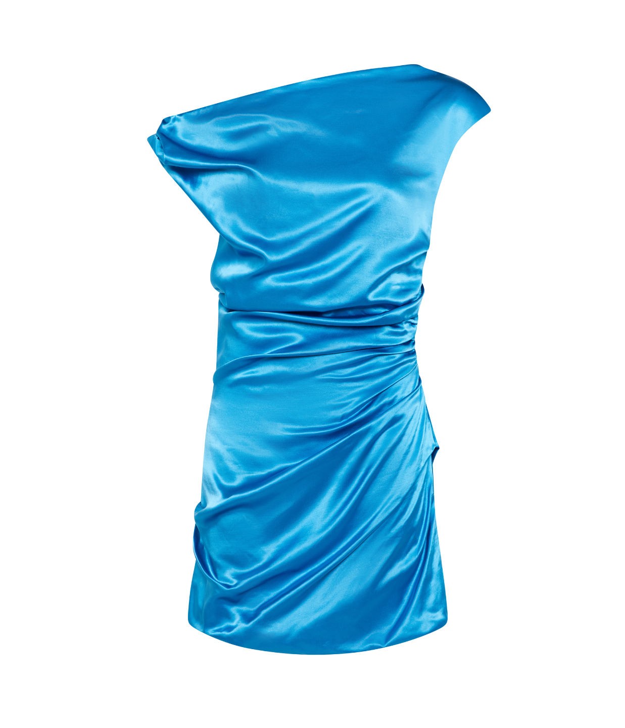 chinese dress ladies Paris Georgia Remy Mini Dress in Bold Blue – Mode Sportif