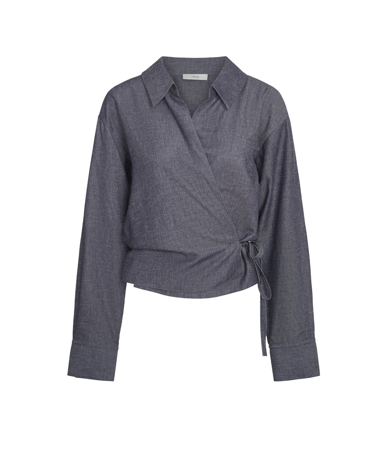 Indigo Wrap Top 4 main image 0