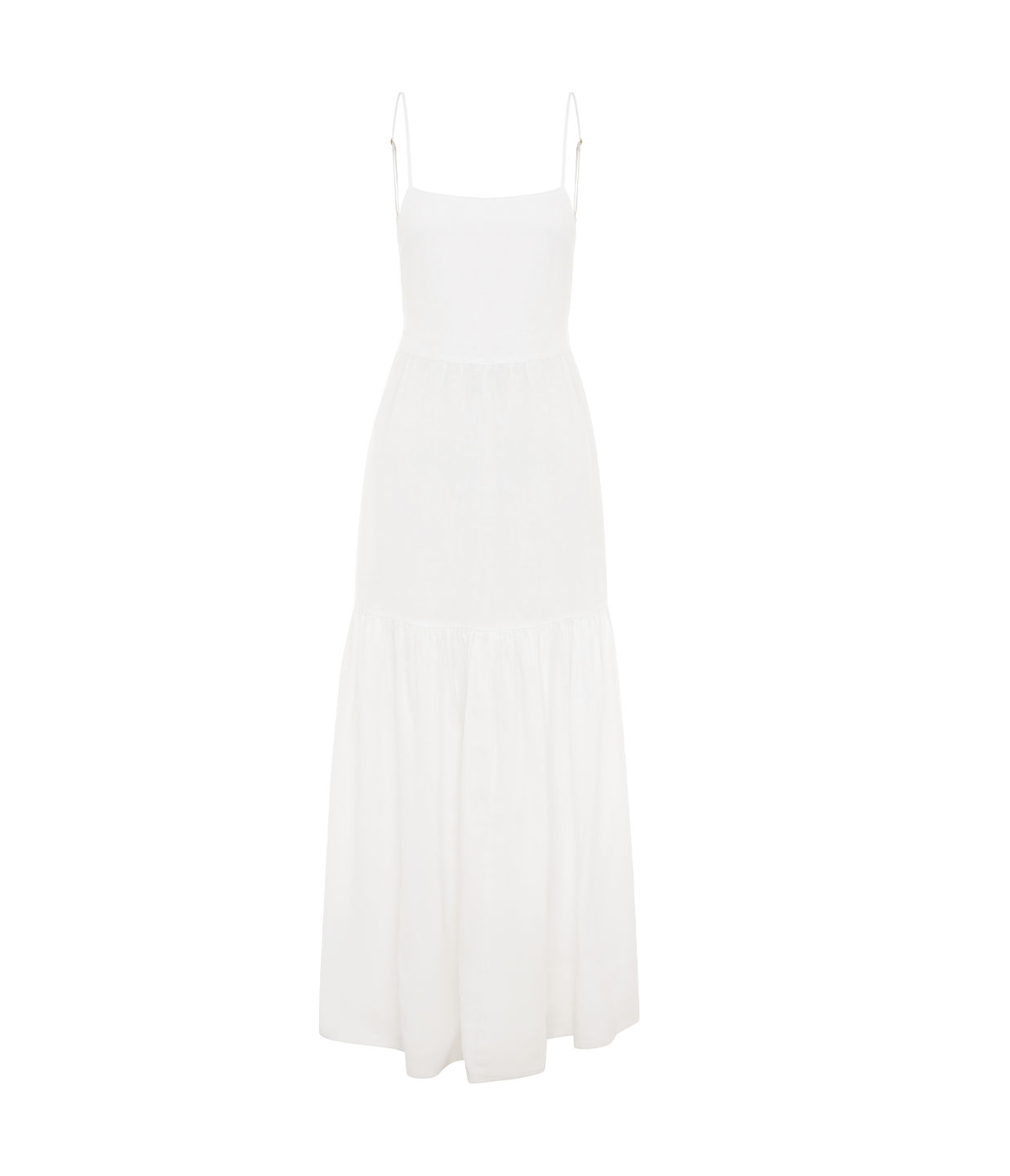 Ellie Linen Maxi Dress in Ivory – Mode Sportif