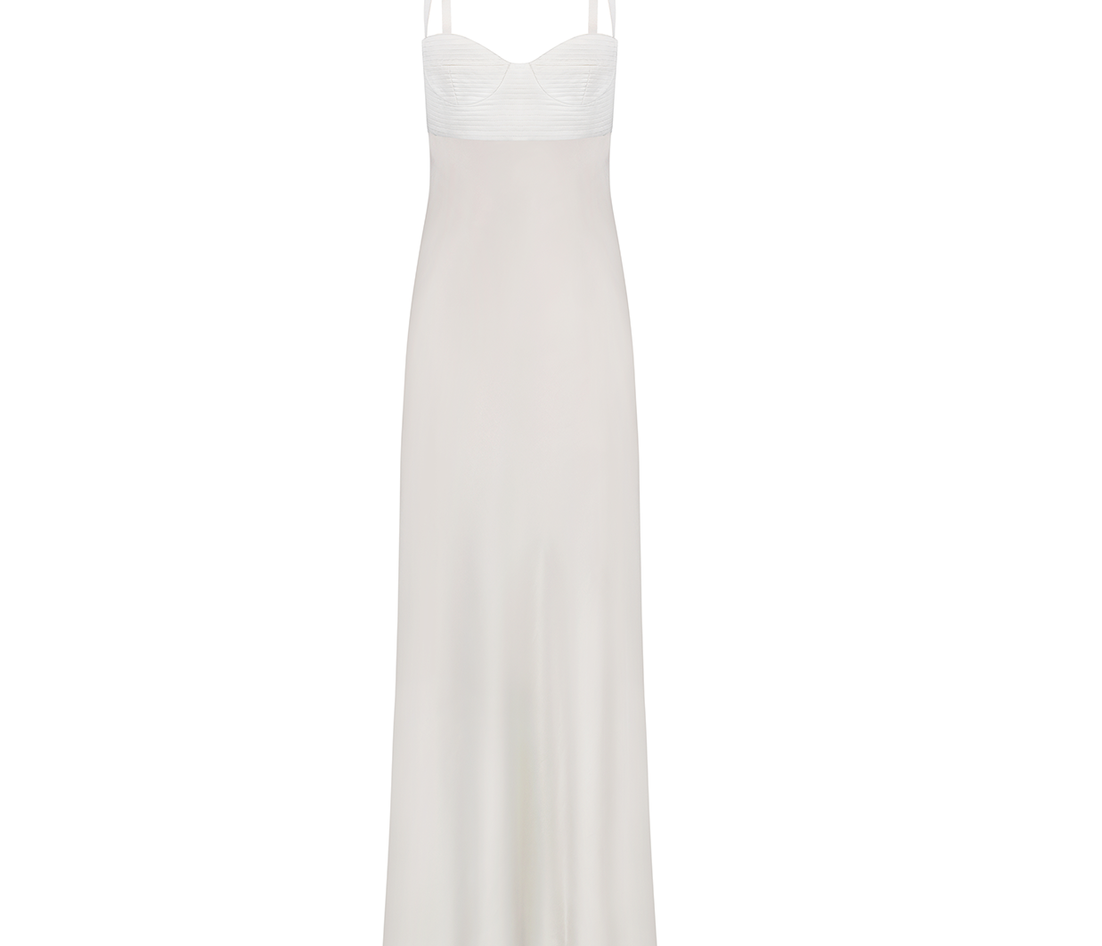 Frances Contrast Maxi Dress in Ivory – Mode Sportif