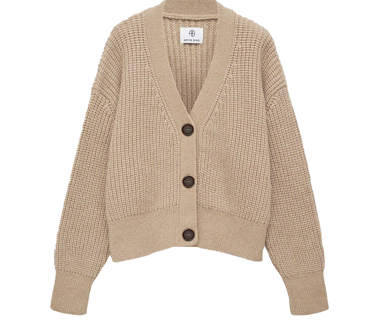 Maxwell Wool Cardigan in Camel – Mode Sportif