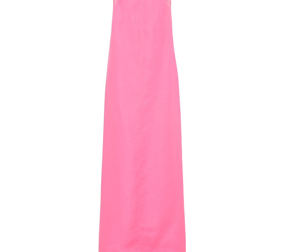 Delphi Organic Linen Strapless Dress in Rose – Mode Sportif