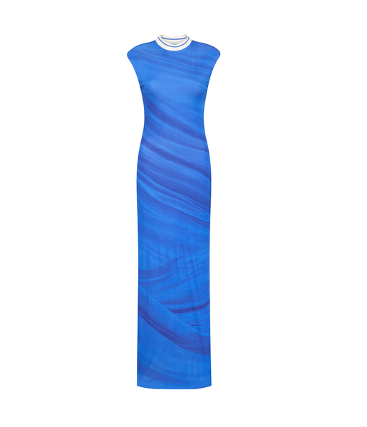 Kent Sleeveless Dress in Ibiza Blue Mode Sportif