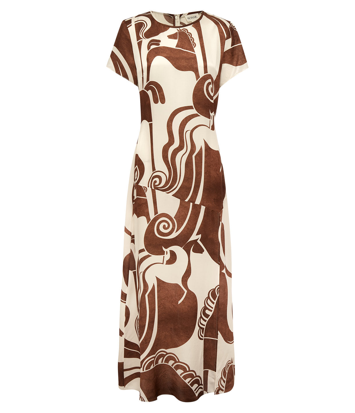 Dahlia Maxi Dress in Chestnut Mode Sportif