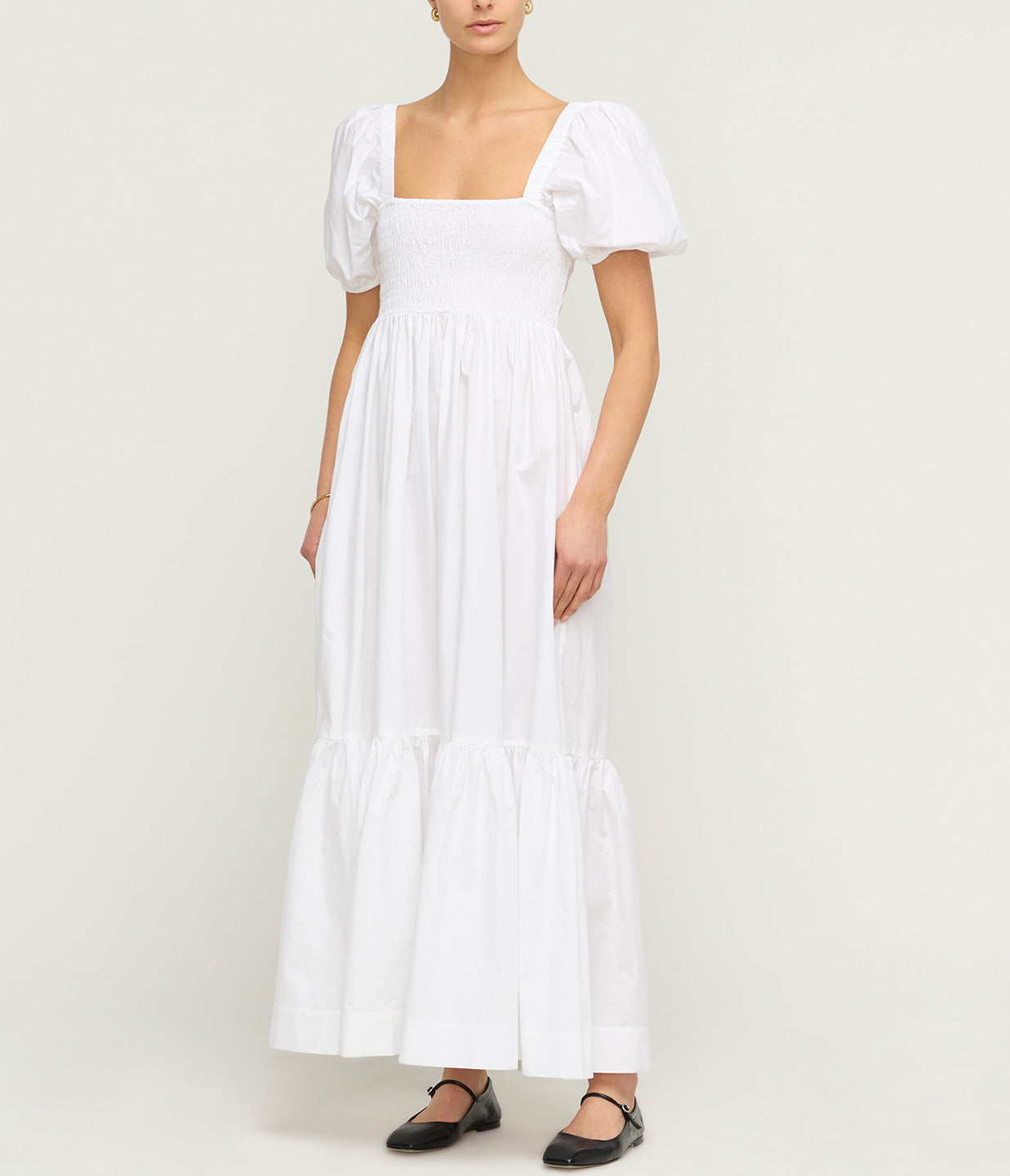 Poplin smock outlet dress