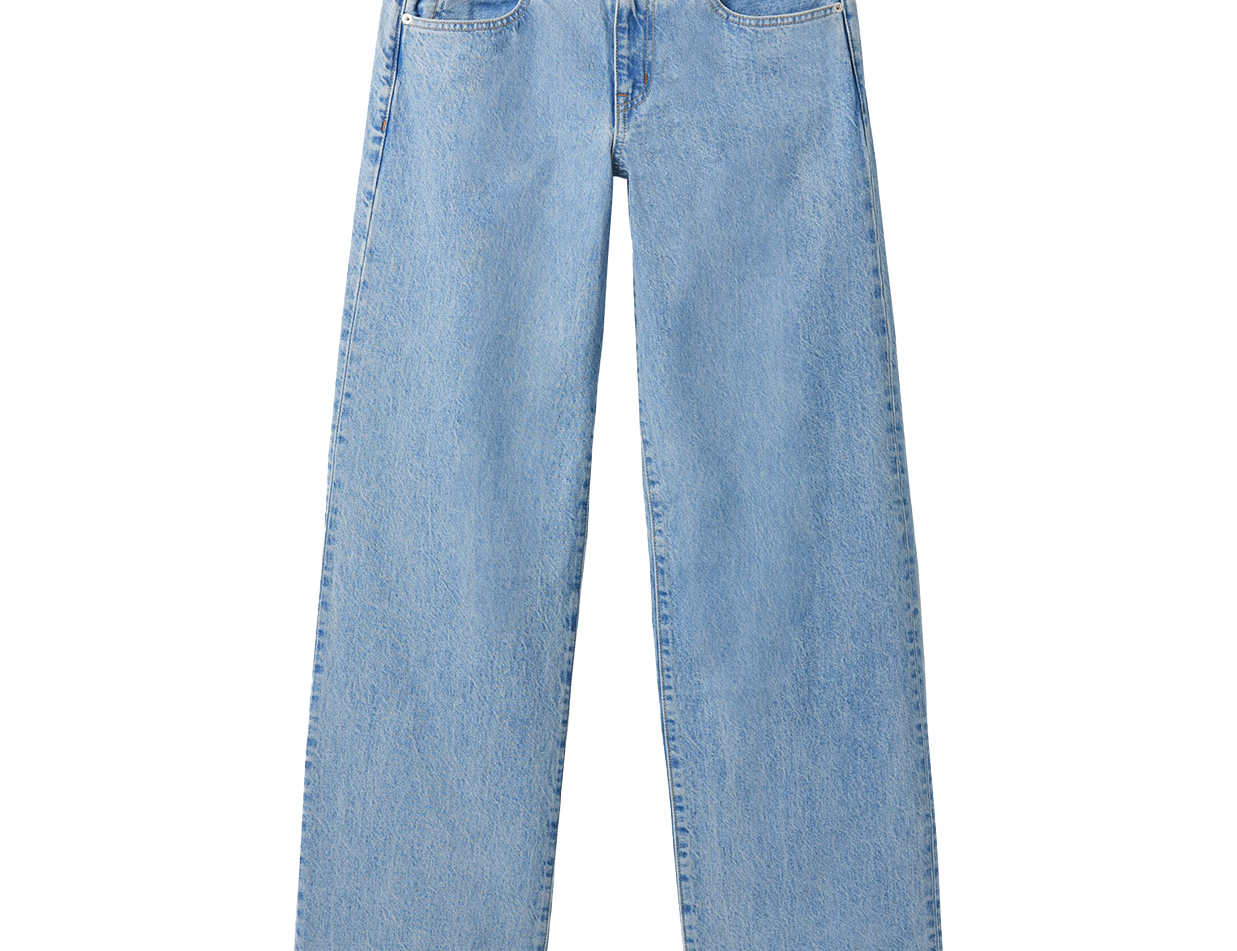 Sky Blue Vintage Distressed Ripped Wide Leg Jeans – The Palomino Rose