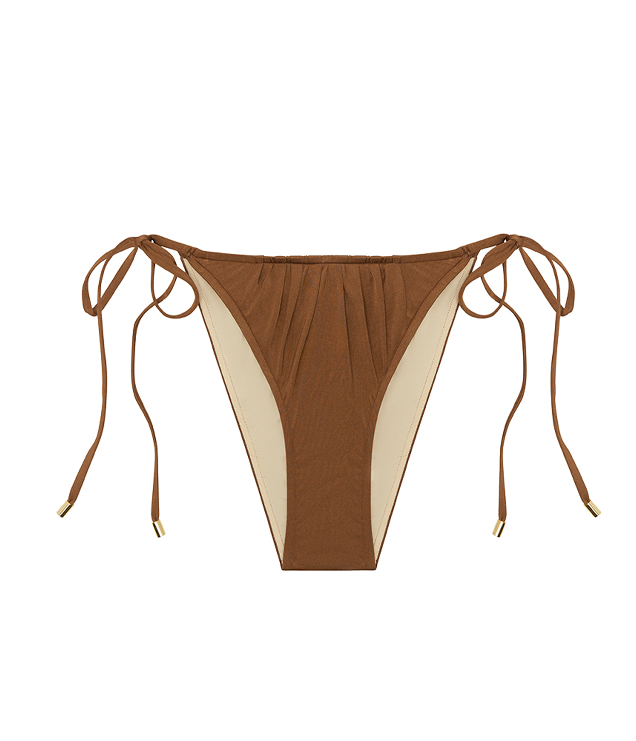 Ruched String Pant in Maple – Mode Sportif