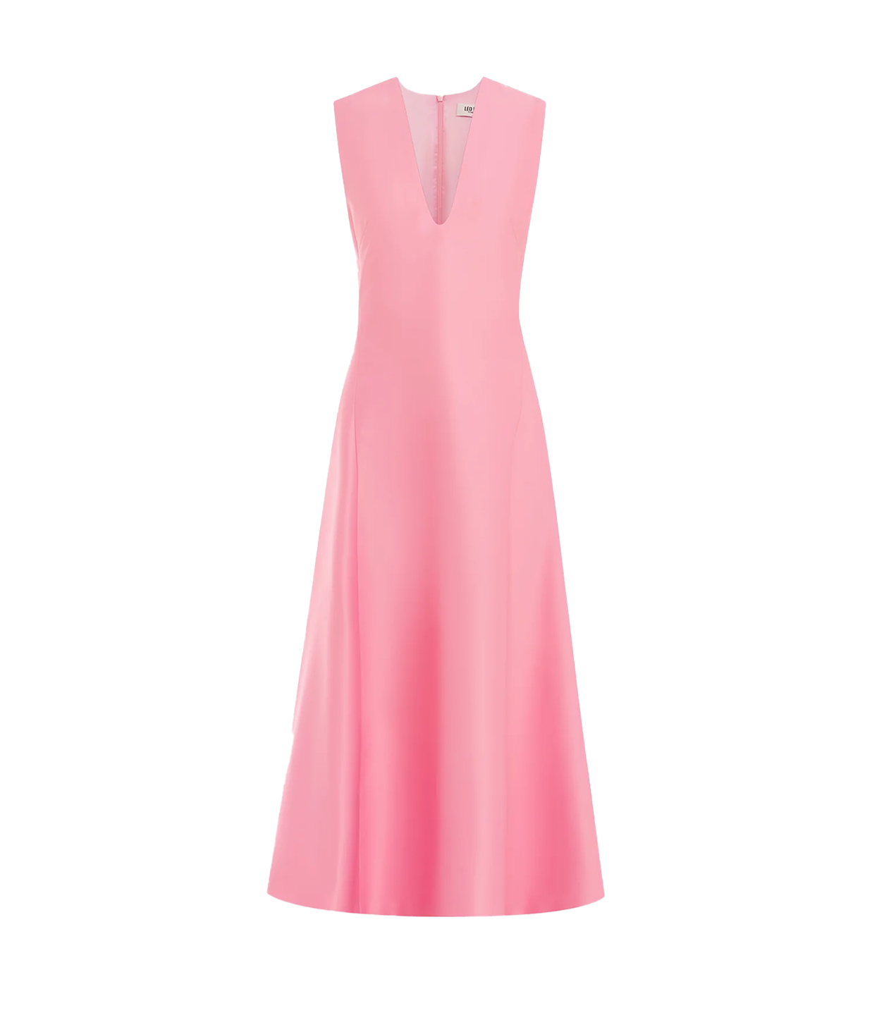 Nicola Midi Dress in Bubblegum – Mode Sportif