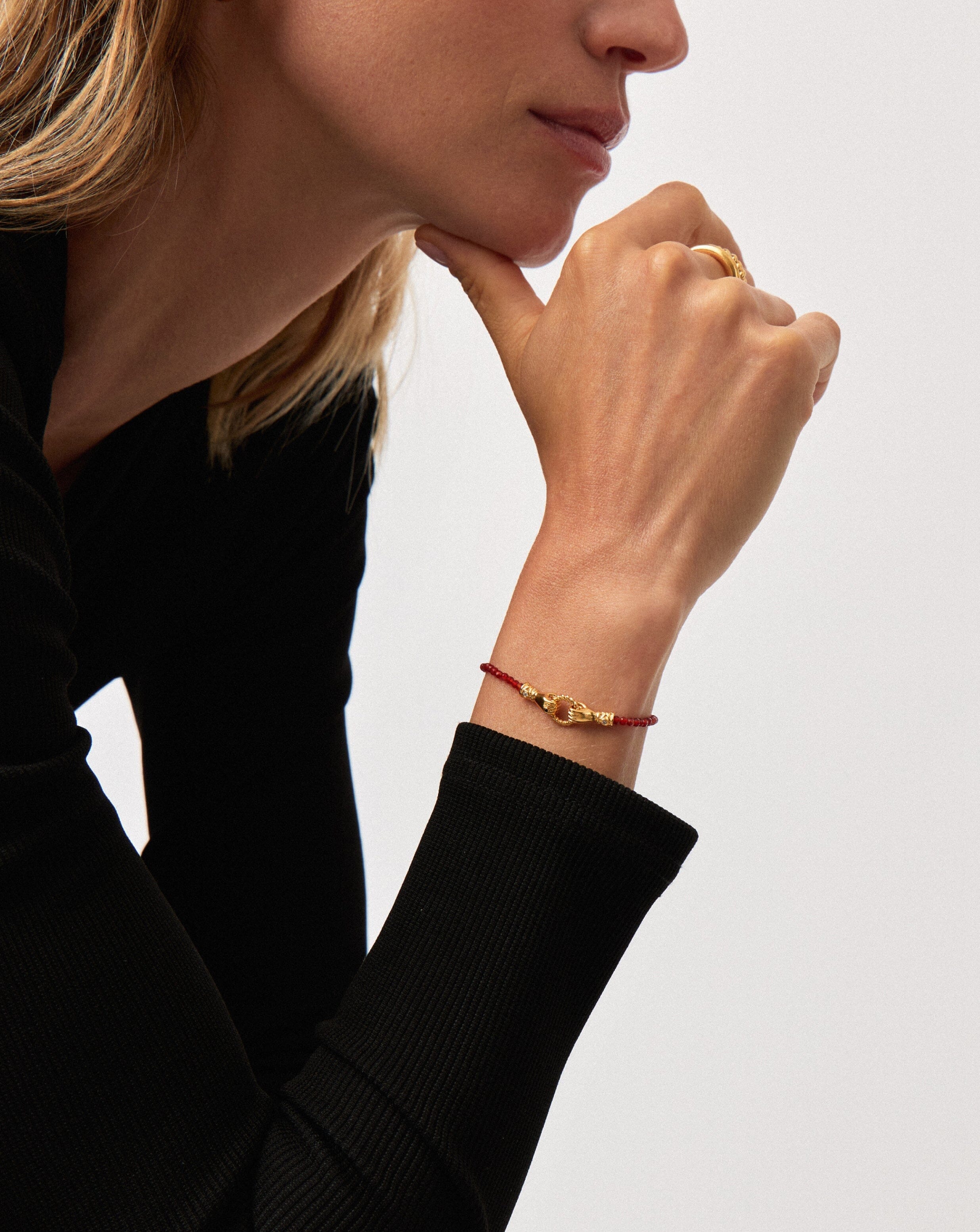 Tennis Round Bracelet in Silver – Mode Sportif