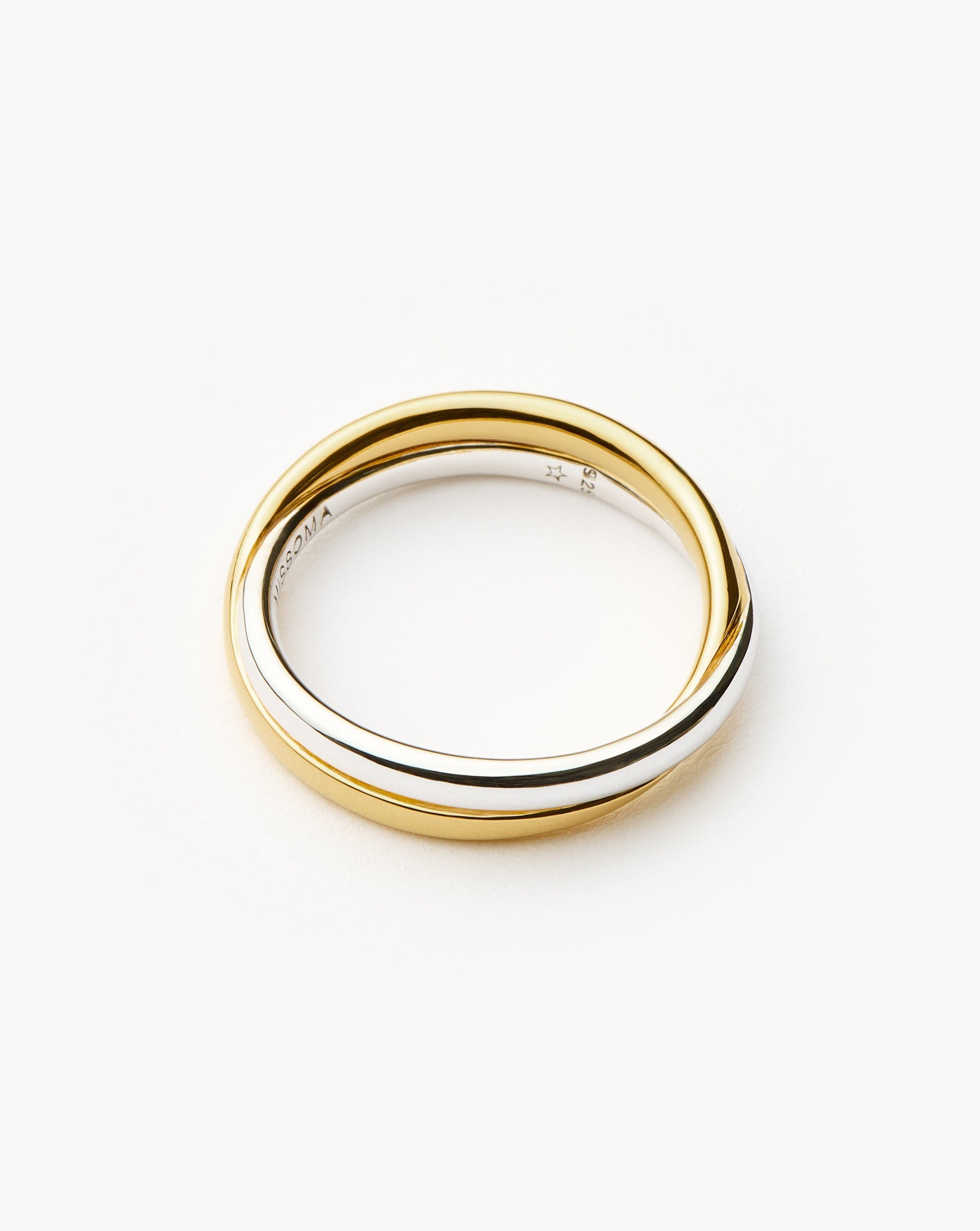 【ベストセラー】MISSOMA LUCY WILLIAMS ENTWINE Ring 関税込 LUCY WILLIAMS CHUNKY ENTWINE RING / MIXED METAL – FABRIC