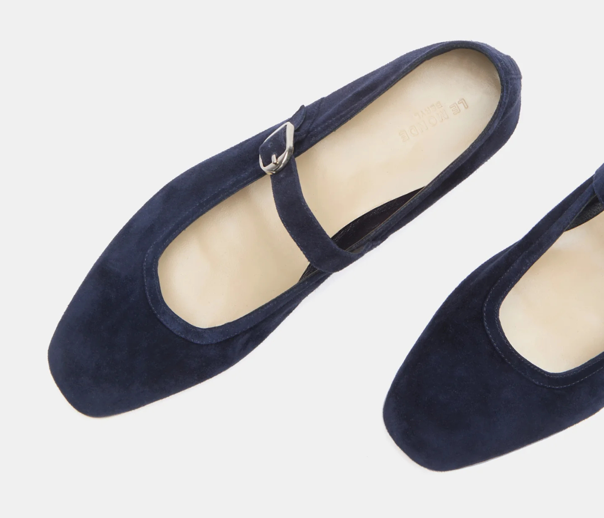 Blue Velvet Ballet Born Navy Blue Flats Ballet Mary Jane Suede