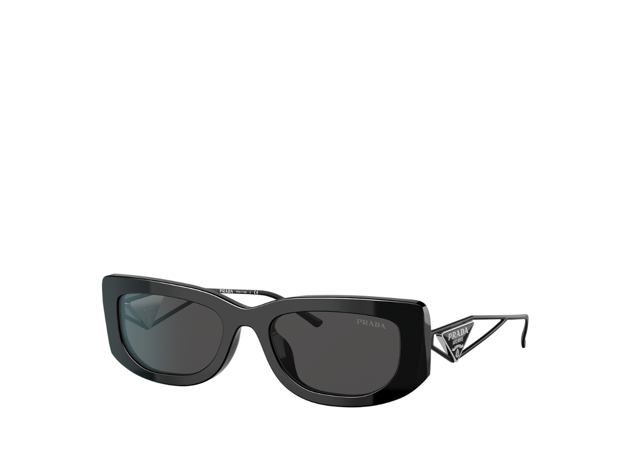 Prada Rectangle Sunglasses in Black Mode Sportif