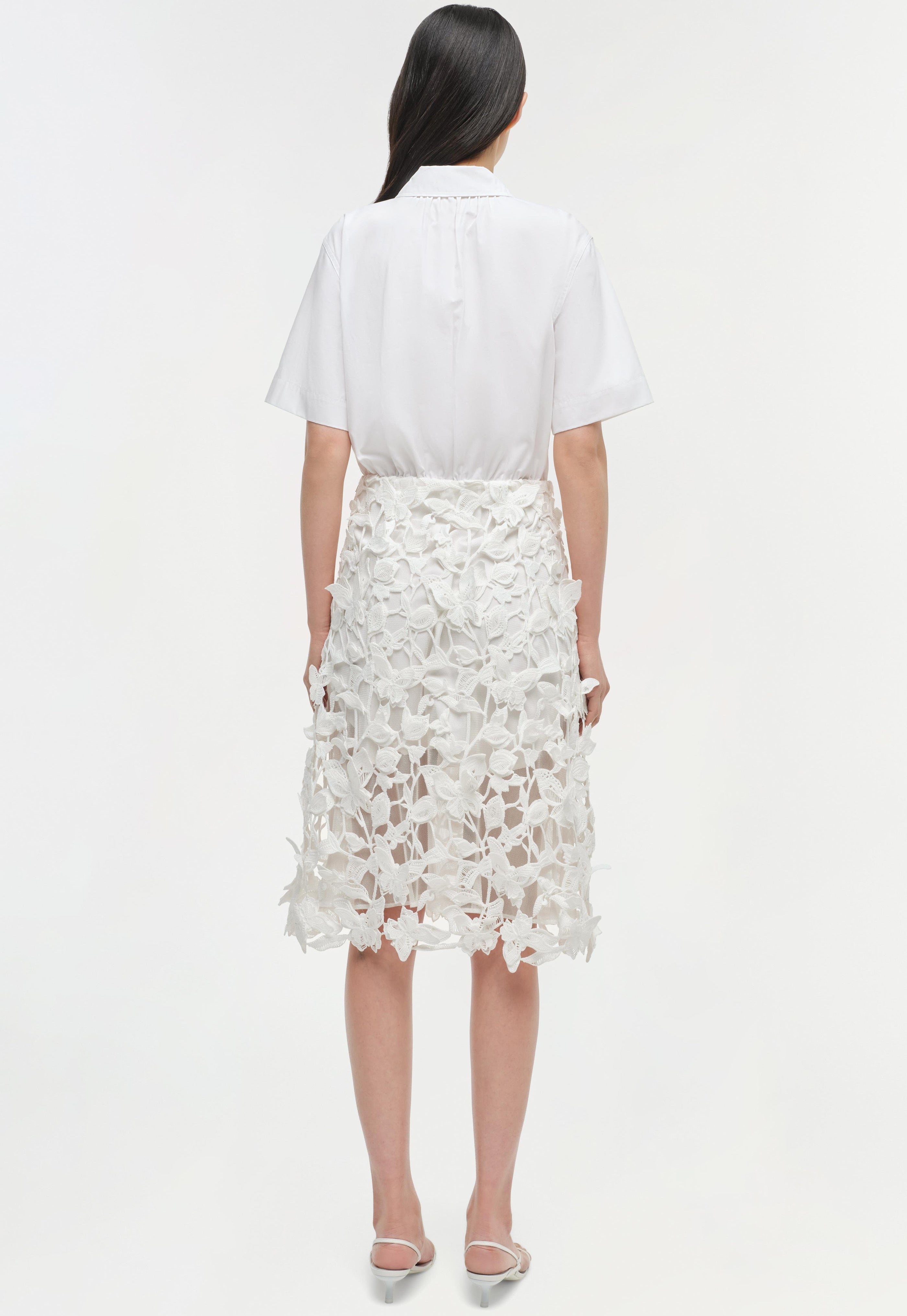 オールインワン・サロペット Simkhai Colette Combo Dress SIMKHAI Colette Short-Sleeve Combo Dress | Neiman Marcus