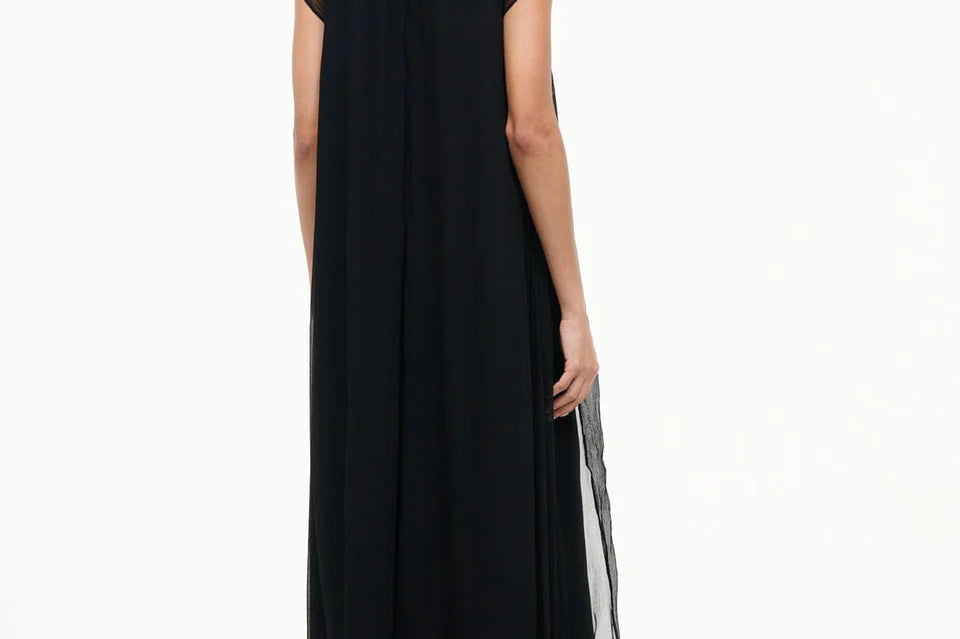 Staud Camilla Maxi Dress in Black Mode Sportif Staud Camilla Maxi Dress in Black Mode Sportif