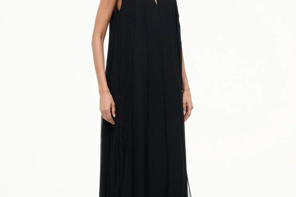 Staud Camilla Maxi Dress in Black Mode Sportif Staud Camilla Maxi Dress in Black Mode Sportif