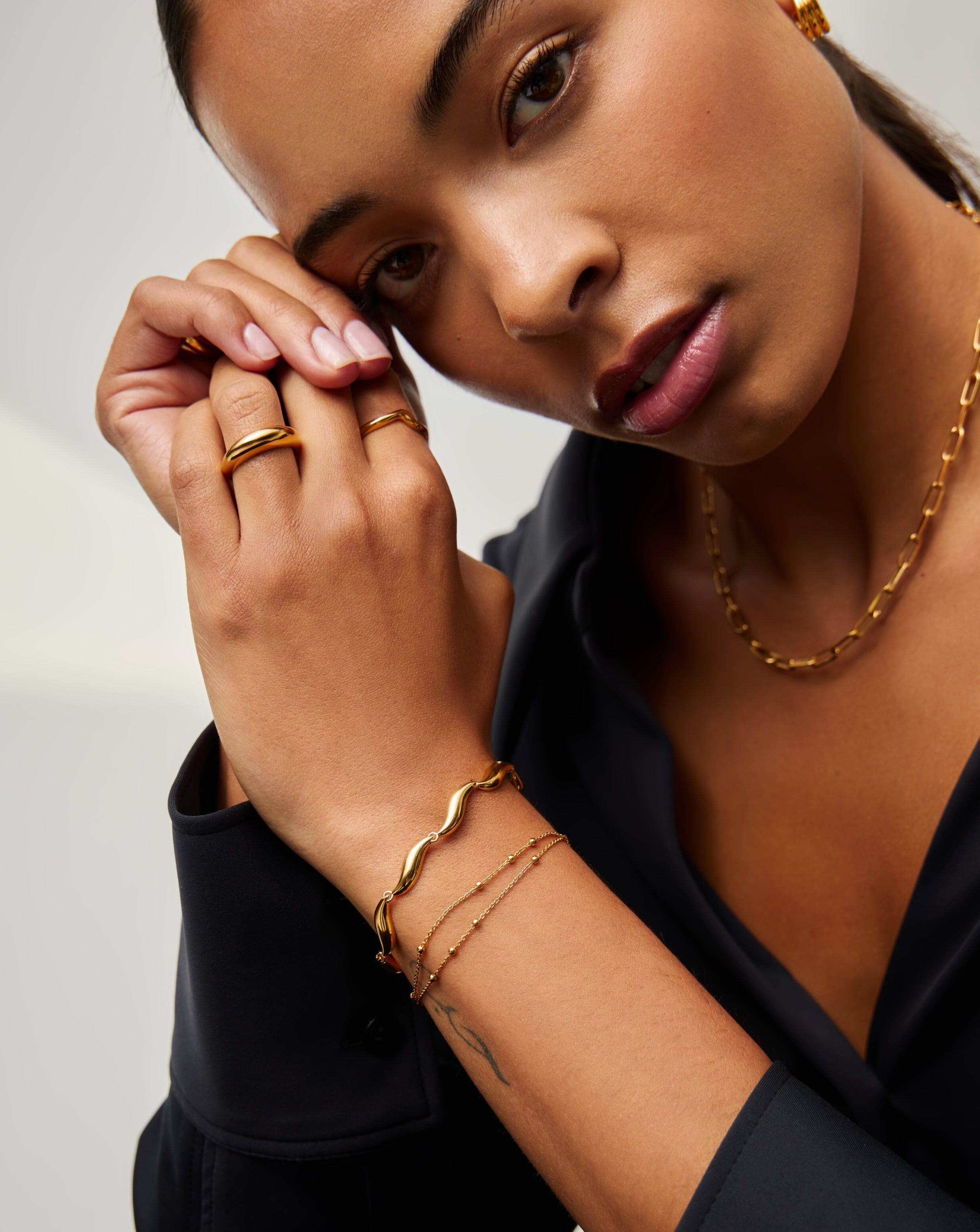 スビオ様】Slim Link Chain Bracelet スビオ様】Slim Link Chain