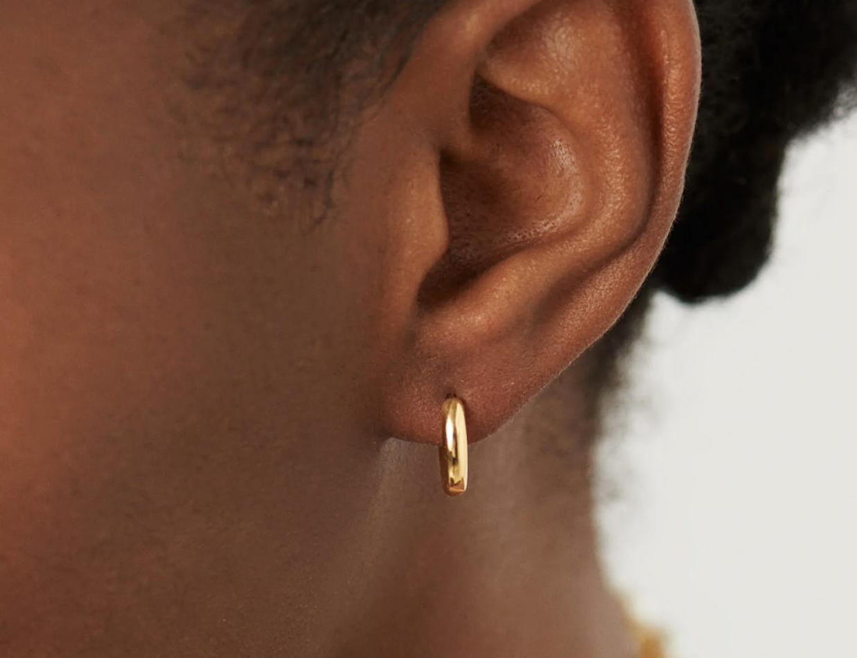 Missoma gold online mini tunnel hoops